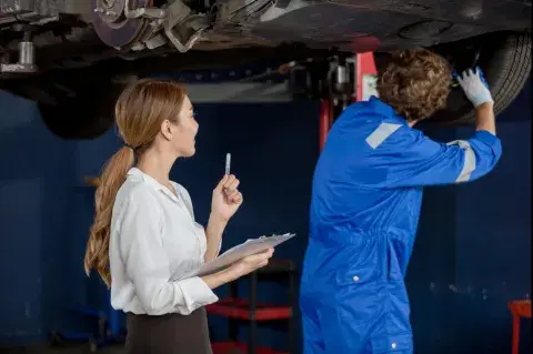 inspektion und reparatur